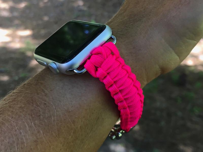 paracord fitbit blaze band