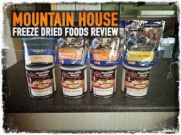 Mountain House Freeze Dried Food